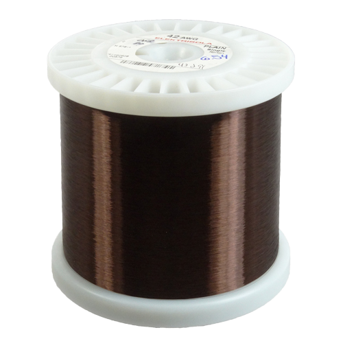 Krupni plan 42 AWG plain-enamel izolovane žice za pikap
